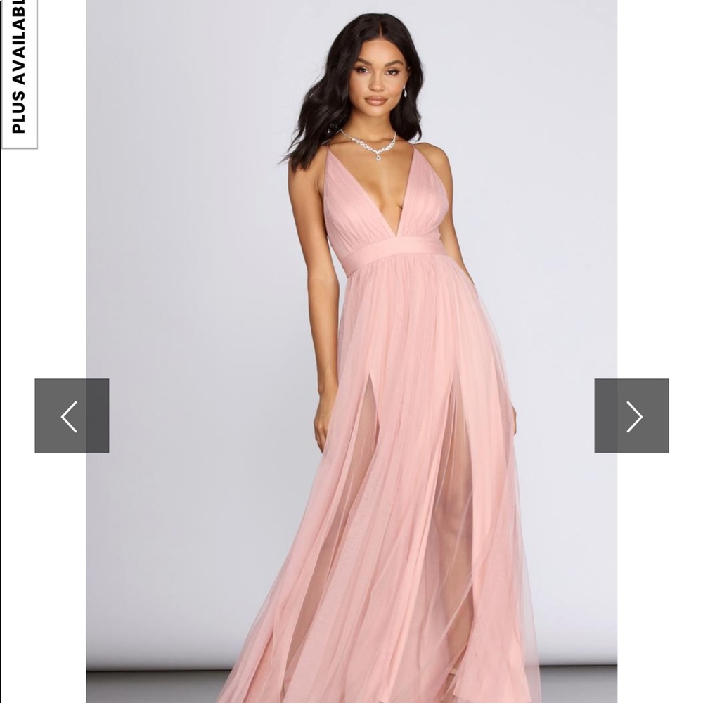Brand New Mauve Tulle Dress from Windsor